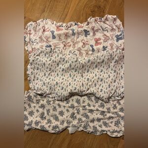 Posh Peanut Burp Cloths